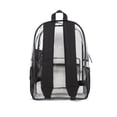 thumbnail image 4 of U.S. Polo Assn. Unisex Kid's 18" Clear Backpack, Black, 4 of 5