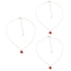 thumbnail image 4 of GOOHOCHY Colgante de cuello delicado para mujer, accesorio de joyería, collar, decoración de joyería para el cuello, 3 uds., 4 of 8