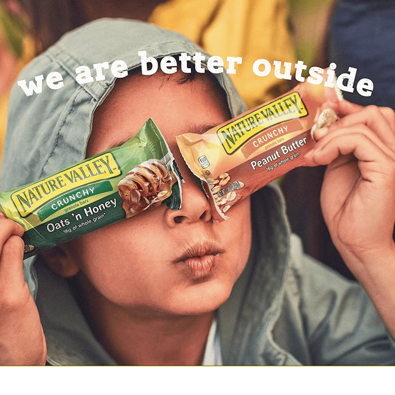 Nature Valley, Crunchy Granola Bars, Made with Crispy Oats & Delicious Honey 100% Natural Whole Grain Oats Energy Bar for On the Go Adults Convenient & Portable Healthy Snacks 49ct. Box