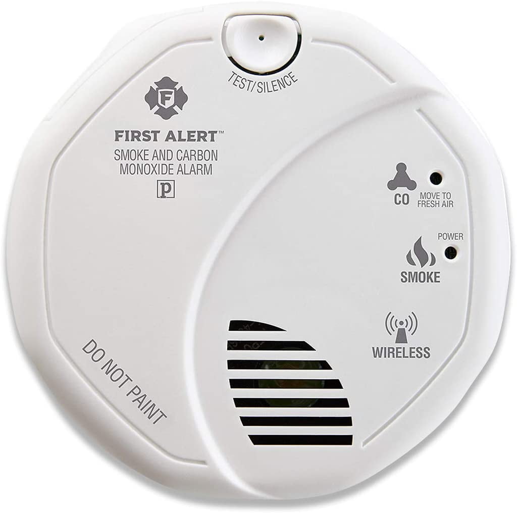 First Alert ZCOMBO 2-in-1 Smoke Detector & Carbon Monoxide Alarm, Z-Wave Combo - Walmart.com