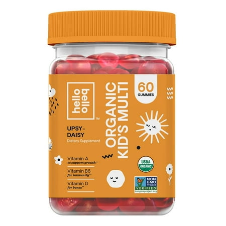 Hello Bello Organic Kids Multi-Vitamin Gummies -- 60 Gummies