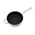 thumbnail image 3 of Mauviel M'Cook Stainless Steel Nonstick Saute Pan, 9.4 Inch, 3 of 6