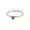 February, variant on Birthstone Rings for Women Heart Shaped Thin Band Stainless Steel Cubic Zirconia Adjustable Open Gold Plated Month Dainty Gold Plated Personalized Gift Jewelry February