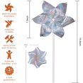 thumbnail image 2 of Motor de viento Rush Bird, 8 pastillas, 10 maderas, embalaje, flor plateada, 2 of 5