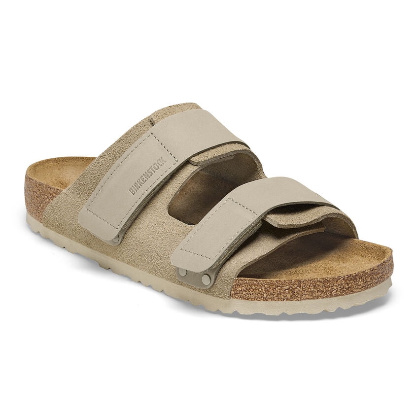 BIRKENSTOCK Uji - Sporty Comfort in Nubuck and Suede Leather, Individually Adjustable Fasteners, and Anatomically Shaped Cork-Latex Footbed Multiple Colors & Sizes