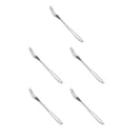 thumbnail image 2 of Matsuzay Pack of 5 Fruit Forks Stainless Cake Small Dessert Restaurant Steel Kitchen Flatware Biscuit Salad Snack Tableware Cookie Type2 NO2 Matsuzay CBP485436, 2 of 5