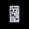 thumbnail image 1 of 1 unid Plantillas de dibujo Diseño hueco Plantilla de material de PET Reutilizable para niños Estudi Irfora No.19, 1 of 7