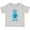 AC-Heather Grey, variant on Blue Robot Boys or Girls Toddler T-Shirt