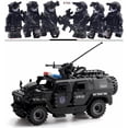thumbnail image 2 of NWJ Building Block Set - Ghost Soldier, Desert Warrior with Transformable Armored Vehicle, Boys' Construction Toy, Ideal Gift for Kids, 2 of 3