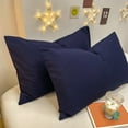 thumbnail image 2 of Microfiber Pillowcase Set Envelope Closure Pillow Cases Couple, 2 of 5