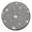 White, variant on Universally Sparkling Coasters Full Rhinestones Car Cup Holder Pad Nonslip Rubber Base for Secure Cup Placement