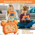 thumbnail image 2 of Juego de mano naranja de 1 pieza, juego flotante sensorial, juguete de burbujas de cangrejo, juego electrónico de whack-a-mole, juguete educativo ER, 2 of 5
