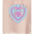 thumbnail image 3 of Polly Pocket - Polly Pocket Quilted Heart Case Cropped Graphic Hoodie, 3 of 5