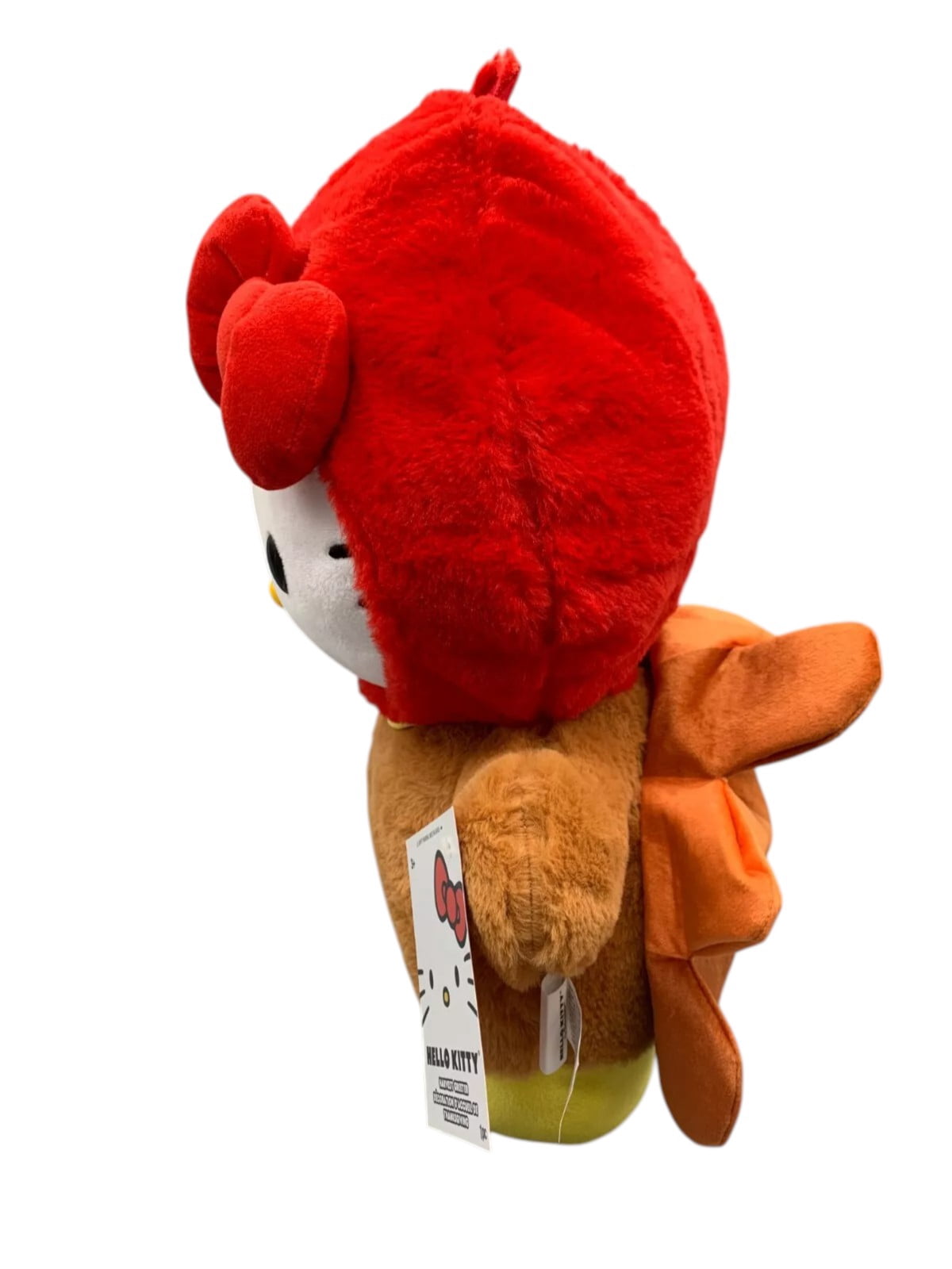 HELLO KITTY AS TURKEY THANKSGIVING HARVEST GREETER 18" PLUSH BRAND NEW NWT