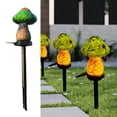 thumbnail image 2 of Yhmxh Solar Powered Red and Blue Mushroom Floor Lights, Outdoor Waterproof Garden Stake Light Garden Decorative Resin Cute Mushroom Lamp, Wireless Dusk to Dawn LED Lights for Patio Yard Decorations, 2 of 7