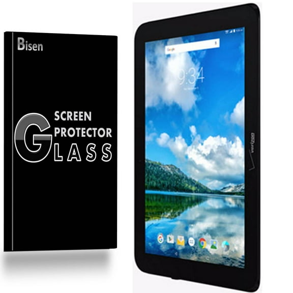 [2-Pack] BISEN Verizon Ellipsis 10 (NOT For Ellipsis 10) Screen Protector Tempered Glas, Anti-Scratch, Anti-Shock, Shatterproof