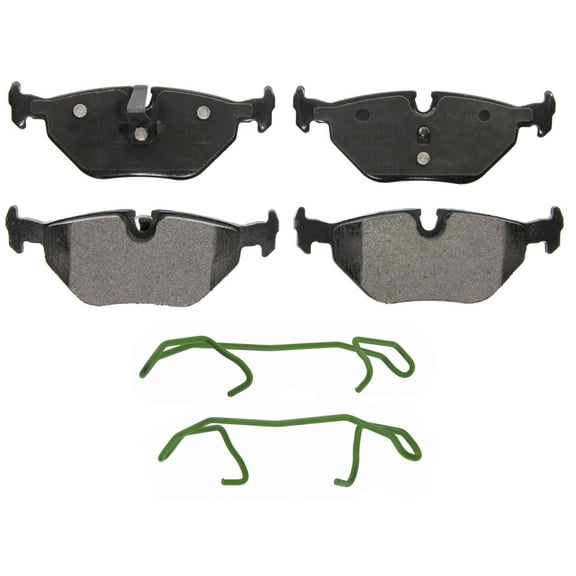 Wagner QuickStop ZX763 Semi-Metallic Disc Brake Pad Set Fits select: 2001-2006 BMW 325, 2003-2005 BMW Z4