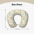 thumbnail image 5 of Daiia Cartoon Transport Pattern Travel Pillow 100% Pure Memory Foam Travel Neck Pillow, Airplane Pillow U-Shaped Neck Pillow Ergonomic Travel Pillow, 5 of 8