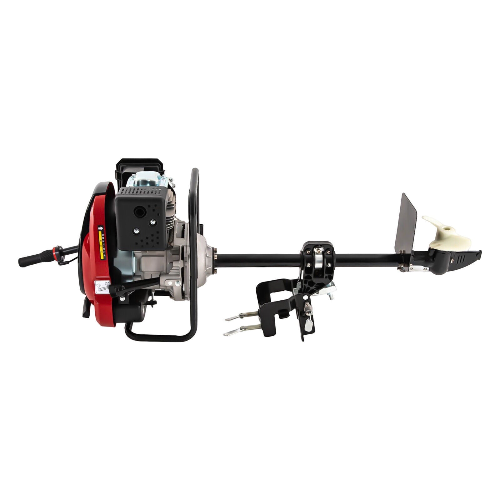 Hangkai 8 HP 4-Stroke Outboard Boat Motor with Air-Cooled TCI 196cc Gasoline
