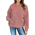 thumbnail image 5 of YunPes Women's Sweatshirt Autumn Casual Loose Pullover Jacket Basic Sportswear Women's Fashionable Top Clothing Kids Zip Hoodie, 5 of 7