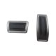 thumbnail image 1 of Pedal de aleación de aluminio para XT4 XT5 XT6 2016-2022, almohadillas para pedal de freno y acelerador, alfombrillas, cubierta negra y plateada, negra y plateada, 1 of 5