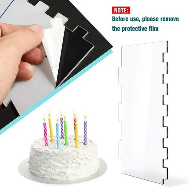 Juego de herramientas para decoración de pasteles de mantequilla de cuchillo decorativo de peine de espátula de corte de repostería de cocina
