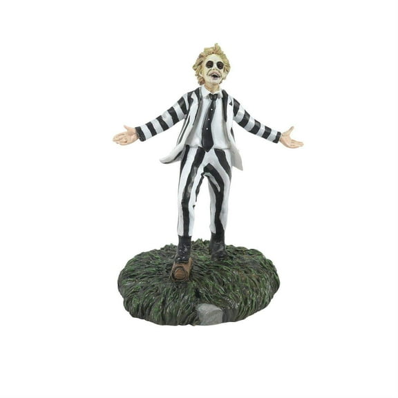 Department 56 Hot Properties Beetlejuice Say It Three Times Multicolor Figurine 4in H