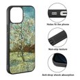 thumbnail image 2 of FINCIBO Soft Rubber Protector Cover Case for Apple iPhone 13 mini 5.4" 2021 (NOT FIT iPhone 13 Pro 6.1" 2021/iPhone 13 6.1" 2021/iPhone 13 Pro Max 6.7" 2021), The Pink Peach Tree By Vincent Van Gogh, 2 of 5