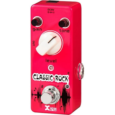 XVive V1 Classic Rock Guitar Effects Pedal (Best Guitar Rack Effects)