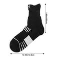 thumbnail image 1 of KAKOWELY 2 pares de calcetines de media pantorrilla suaves y cómodos, calcetines deportivos de tubo medio., 1 of 5