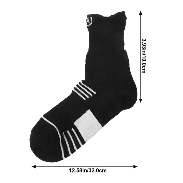 KAKOWELY 2 pares de calcetines de media pantorrilla suaves y cómodos, calcetines deportivos de tubo medio.
