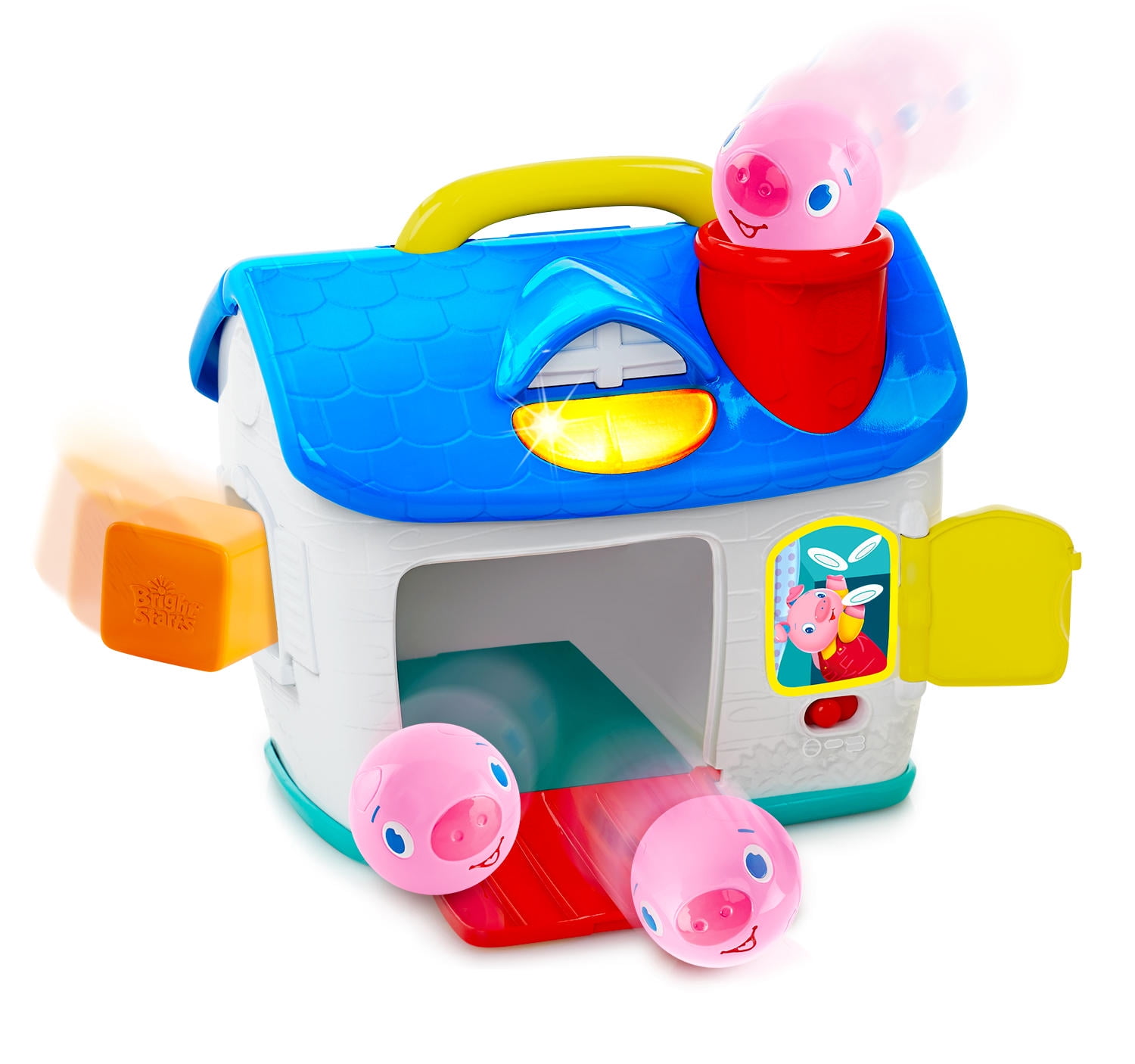three little pigs plastic toys