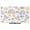 Yellow, variant on TV Cover Indoor, Rainbow Sunshine Stretch TV Dust Cover Television Screen Protector, Rainy Cute Blue Border Elastic Polyester Display Covers, Monitor Slipcover for LED LCD TVs 24 Inch