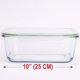 thumbnail image 2 of Recipiente de almacenamiento de alimentos AGTRADE de vidrio grande de 3.5 L con tapa de 1200 ml, 2 of 5