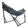 thumbnail image 2 of Tranquillo Double 2-Person Picnic Hammock with Stand and Carry Bag, Gray, 2 of 12