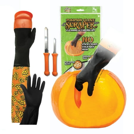 Pumpkin Glove Scraper Cleaning Carving Kit - Adult -Pumpkin Carving Kit