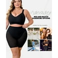 thumbnail image 6 of USEASY Seamless Tummy Control Shapewear Shorts for Women High Waisted Breathable Compression Boyshorts Panties, 6 of 7