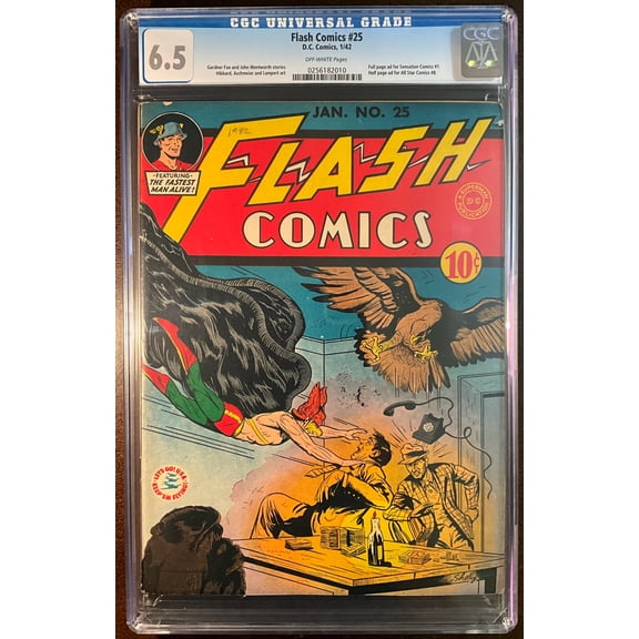Flash Comics #25 - CGC 6.5 Comic Book
