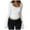 White, variant on Giftesty Women's Fall Winter Solid Color Square Neck Long Sleeve Elegant Casual Versatile Slim Fit Pullover Top for Daily Wear