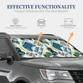 thumbnail image 4 of Naloa Game All Day 2 Piece Foldable Car Sun Shades, Car Windshield Sunshade, Front Window Sunshade for Car, Truck, SUV - Medium, 4 of 7
