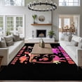 thumbnail image 4 of Pink Dinosaur 6'x9' Area Rug for Living Room, JUST A Boy Who Loves Dinosaur Jungle Animals Floor Mat Rugs for Bedroom Dining Room, Indoor Large Carpet for Classroom, Nursery Rugs for Playroom, 4 of 9