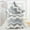 Grey, variant on Home Soft Things Chevron Faux Fur Pillow Covers - Set of 2 - Grey - 20"x20"