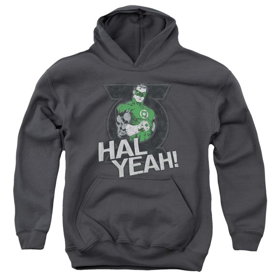 Green Lantern - Hal Yeah - Youth Hooded Sweatshirt - X-Large