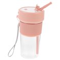 thumbnail image 4 of KONTONTY 1Set Compact Fruit Blender Rechargeable Leak-Proof Smoothie Maker Travel Juicer Pink, 4 of 7