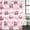 Pink LightPink, variant on Pink Roses Shower Curtain, Waterproof Shower Curtains for Bathroom, Valentine's Day Flowers Love White Romantic Washable Fabric Bathtub Curtain Set Bath Decor with 12 Hooks Stall 36"x72"