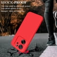 thumbnail image 4 of for Xiaomi 13T Pro Case Silicone Soft Shockproof Xiaomi 13T Pro Phone Case Aesthetic Purple Thin Xiaomi 13T Protective Case Anti-Fingerprint Cover (Red), 4 of 14