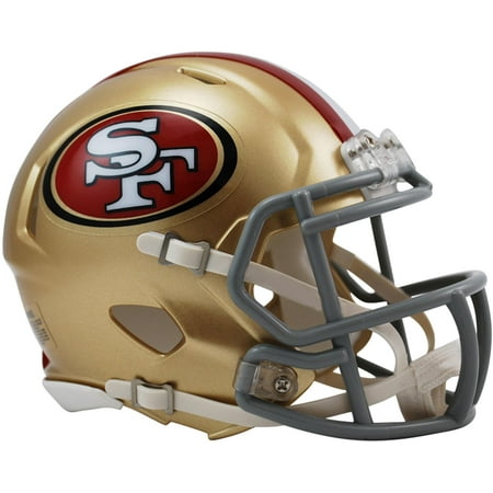 Giants Revolution Helmet - Riddell San Francisco 49ers Revolution Speed Mini Football Helmet