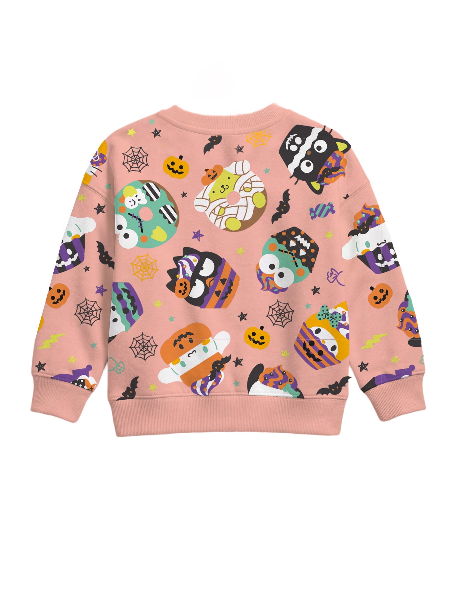 Hello Kitty Toddler Girl Long Sleeve Halloween Sweatshirt, Sizes 12M-5T