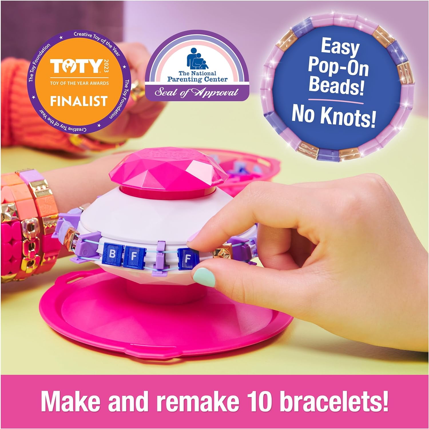 大人も着やすいシンプルファッション DIY Maker Bracelet PopStyle Maker Cool Arts Kit Crafts and その他
