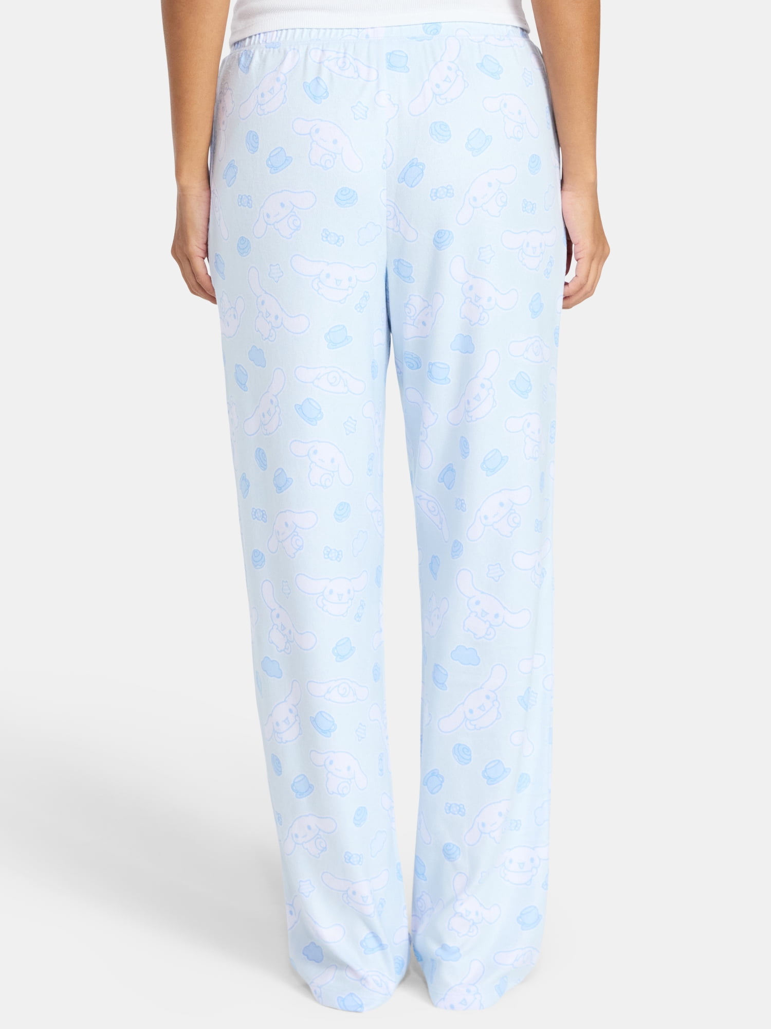 Cinnamoroll Women's and Women's Plus Sleep Pants with Pockets, 32" Inseam, Sizes XS-3X